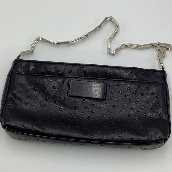 Vintage Black Mondani NewYork Handbag w chain strap - Picture 7 of 7